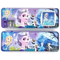 Frozen Magnetic Pencil Box With Combo 5 Items 1 Pen 1 Pencil 1 Pop 1 Eraser 1 Key Chain ( SpiderMan ) Pack of 6-thumb4