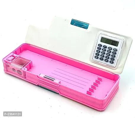 Barbie Magnetic Pencil Box With Combo 5 Items 1 Pen 1 Pencil 1 Pop 1 Eraser 1 Key Chain ( Barbie ) Pack of 6-thumb3