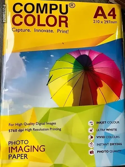 Compu Color Resin Coated Glossy Paper A4 270Gsm (50Sheets)