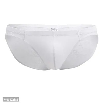 Buy Stylish White Nylon Spandex Briefs For Men Online In India At  Discounted Prices