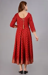 Beautiful Rayon Anarkali Kurta For Women-thumb1