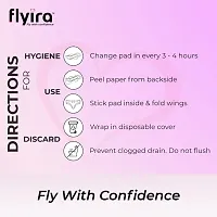 Flyira Economy Sanitary Napkins-XL | 24 Pads, Pack Of 1-thumb3