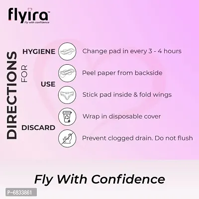 Flyira Economy Sanitary Napkins-XL | 24 Pads, Pack Of 1-thumb4