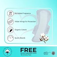 Flyira Premium Organic Sanitary Napkins-XXL | 11 Pads, Pack Of 1-thumb2