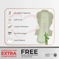 Flyira Premium Bamboo Sanitary Napkins-XL | 11 Pads, Pack Of 1-thumb2
