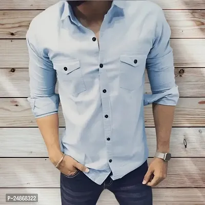 Classic Cotton Casual Shirts For Men