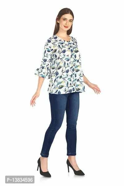 Stylish Fancy Cotton Top For Women-thumb3