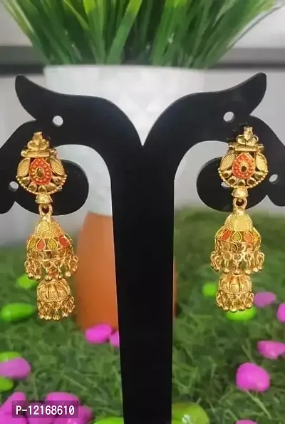 Indo Western Wear Golden Star Hanging Earring Gift For Her FE72 – Buy  Indian Fashion Jewellery