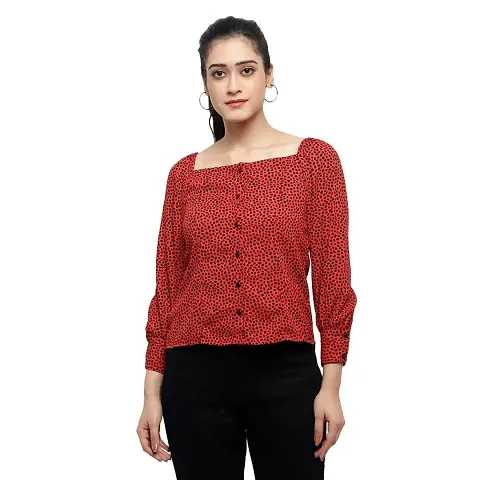 Casual printed tops for women