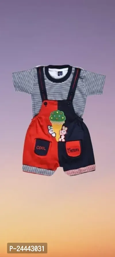 Best Quality Classic Boy Dungarees Set-thumb0