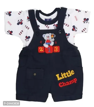 Best Quality Classic Boy Dungarees Set-thumb0