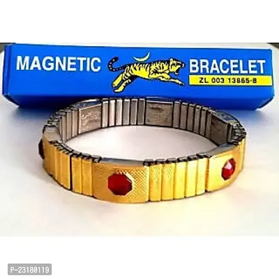 Three Secondz Magnetic Bracelet For Men Women Round Purple-thumb2