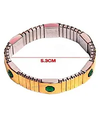 S S Axon Womens Blood Pressure Control Magnetic Bracelet Bp Monitor Golden-thumb2