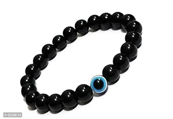 Rising Deals Evil Eye Hand Bracelet For Luck Bringing And Protection Awesome Jewelry And Gift For Women And Men Nazar Battu Black White Pack Of 2-thumb2