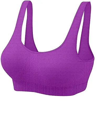 LADY CHOICE Air Bra Sports - Seamless for Women & Girls - Free Size - Everyday Wear - Non Padded, Non Wired