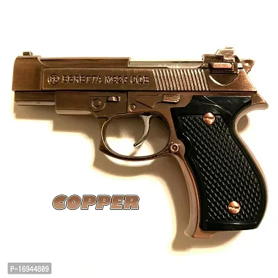 Aditi FIRST Quality Mini Beretta M92G Gun Beretta M92G CQB Print Pistol Shape Pocket Lighter-thumb0