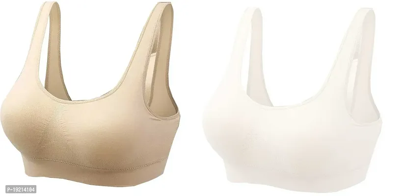(Pack Of 2) Women Sports Air Non Padded Bra