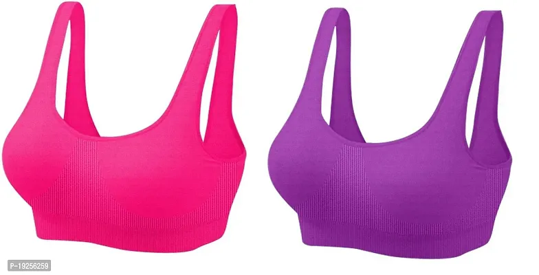 (Pack Of 2) Woman Sports Air Non Padded Bra