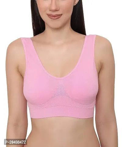 Aditii Fashion Full Coverage Non-Padded Wire-Free Sports Bra - Maximum Support for Comfortable Workout (Pack of 1)-thumb0