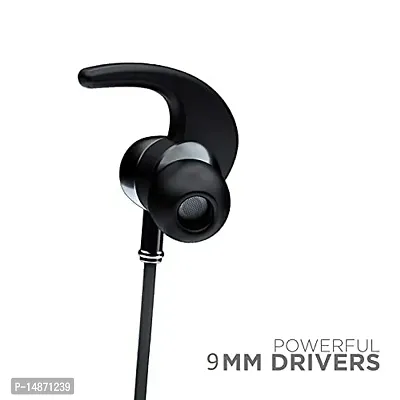 Ultra Comfort Tangentbeat in-Ear Bluetooth 5.0 Wireless Headphones with Mic, Enhanced Bass Drivers, Clear Calls, Snug-Fit, Fast Charging, Magnetic Buds, Voice Assistant  IPX4 Wireless Neckband-thumb3