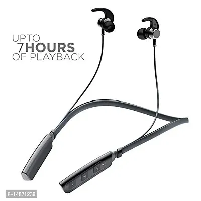 Ultra Comfort Tangentbeat in-Ear Bluetooth 5.0 Wireless Headphones with Mic, Enhanced Bass Drivers, Clear Calls, Snug-Fit, Fast Charging, Magnetic Buds, Voice Assistant  IPX4 Wireless Neckband-thumb5