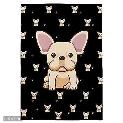 Self Designed Fleece Blanket for Pets (Medium,Black)-thumb0