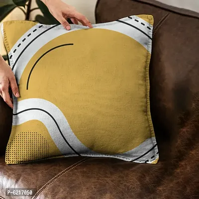 Satin Digital Printed Sofa Cushion Cover/Throw Pillow for Bed Room/Living Room with Zipper Closure(40*40 cm , Multi-Color)_Pack Of 1-thumb3