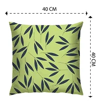 Satin Digital Printed Sofa Cushion Cover/Throw Pillow for Bed Room/Living Room with Zipper Closure(40*40 cm , Multi-Color)_Pack Of 1-thumb1