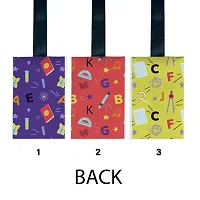 Satin Digital Printed Luggage/Travel Tag For for Backpacker With Attractive Designs_Pack Of 3-thumb2