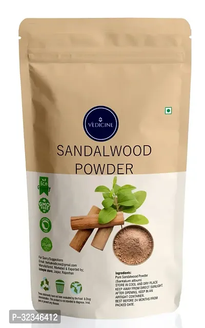 Natural Skin Care Sandalwood Powder For Face Pack -100g-thumb0