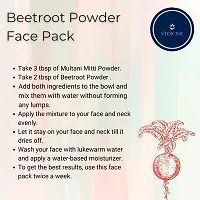 VEDICINE Pure and Natural Beetroot  Powder For Face Pack-150g Each-thumb4