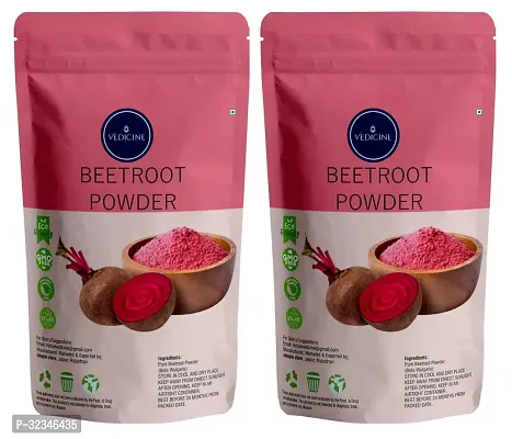 Pure and Natural Beetroot Powder For Face Pack - 100g Each-thumb0