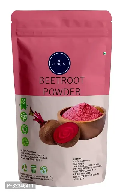 Natural Skin Care Beetroot Powder For Face Pack - 100g-thumb0