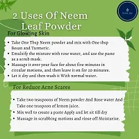 VEDICINE Pure and Natural  Neem Leaf Powder For Face Pack - 100g-thumb2