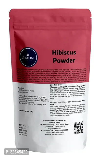 Hibisicus Powder For Hair Pack-100gm-thumb2