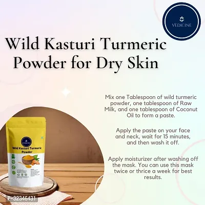 Pure and Natural Wild Turmeric Powder For Face Pack-150g - Combo-thumb4