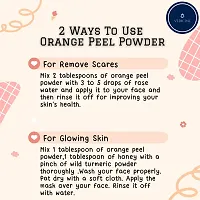 Natural Skin Care Orange Peel  Masoor Powder For Face Pack of 2-100g Each-thumb3