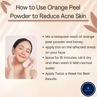 Natural Skin Care Orange Peel Power For Face Pack-100gm-thumb4