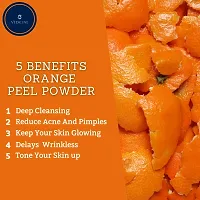 Natural Skin Care Orange Peel Power For Face Pack-100gm-thumb2