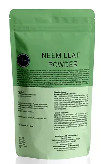 VEDICINE Pure and Natural  Neem Leaf Powder For Face Pack - 100g-thumb1