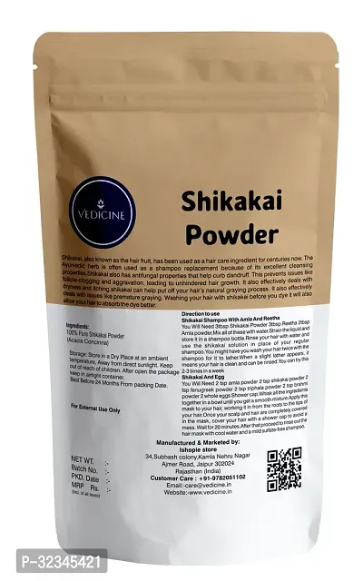 Shikakai Powder For Hair Pack-100gm-thumb2