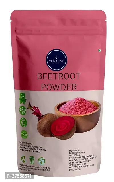 Natural Beetroot Powder For Face Pack And Hair Pack-thumb0