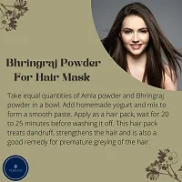 Bhringraj Powder For Hair Pack-100gm-thumb2