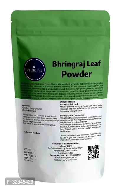 Bhringraj Powder For Hair Pack-100gm-thumb2