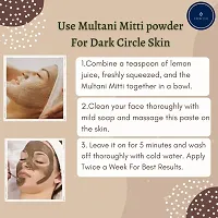 Pure and Natural Multani Mitti Powder For Face Pack - 100g-thumb2