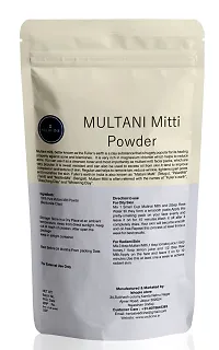 Pure and Natural Multani Mitti Powder For Face Pack - 100g-thumb1