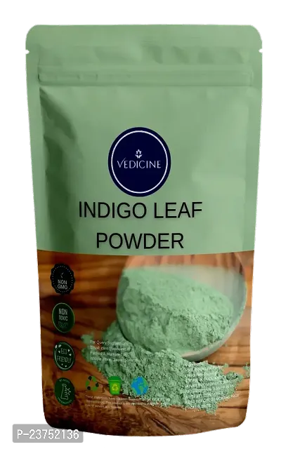 VEDICINE Indigo Powder Indigofera Tinctoria For Hair Color  Hair Care (200gm) (Pack of 1)