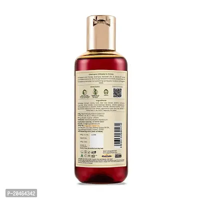 Vagad's Khadi Shikakai and Honey Pure Natural Shampoo| Removes Dirt  Maintain moisture|Prevents Dandruff |Chemical Free|(Pack of 2x210 ML Each)-thumb2