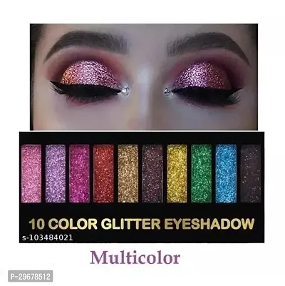 Glitter Eyeshadow Palette, 10 Colors Sparkle Shimmer-thumb0