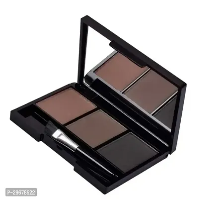 3 Colors Eyebrow Palette Long Lasting And Waterproof-thumb0